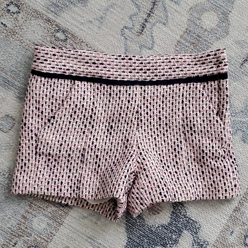Janie and Jack Girls Lined Tweed Shorts Sz4